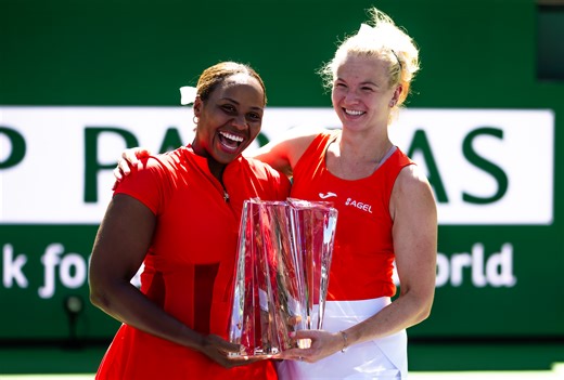 Siniakova and Townsend return to winner's circle with Indian Wells doubles title