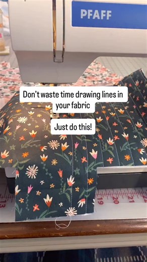 Amber Watts | Teaching beginners how to sew & design on Instagram: "See it above? 👆 It’s called a quilting guide bar Most swing machines come with it. You insert it in the hole above the presser foot. All three of my machines have it from my brother, singer and Pfaff machine 👉🏻Once you insert it in the hole depending on your machine, you may have to screw it in and some others. You just inserted it in there. Then you set the guide to what you want 👌🏻 I use this for quilting as well as sewin