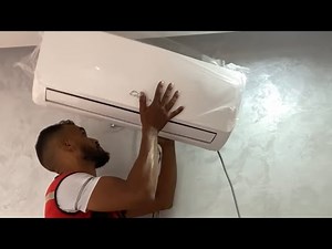 How to install a split air conditioner step by step