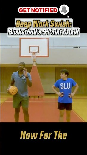 Deep Work: 3-Point Basketball Shooting Drill