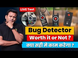 Spy Camera Detector Review: Does It Really Work? | Hidden Camera Detector Live Testing