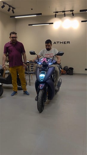 Taking Delivery - New 2026 Ather 450X