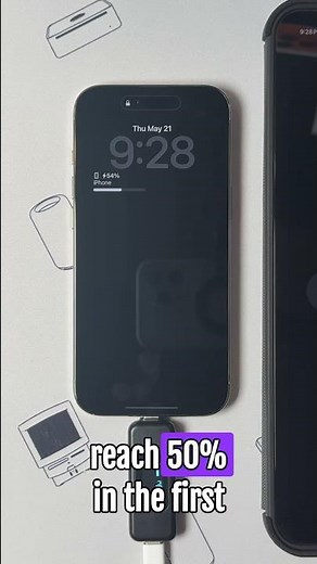 The truth about iPhone Air charging speeds ⚡️ #iphoneair #apple #tech
