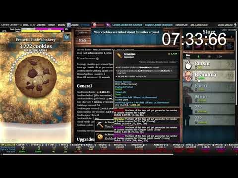 Cookie Clicker Speedrun