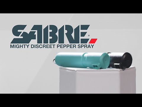 SABRE Mighty Discreet Pepper Spray - 40% Smaller Than Traditional Pepper Spray But Just As Strong