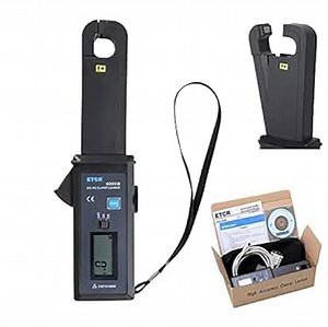 Clamp Meter Tester Gauge Clamp Leakage Current Meter Tester Leakage Current Meter AC DC Current Amp Meter Measures Current AC DC Range 0mA to 60.0A