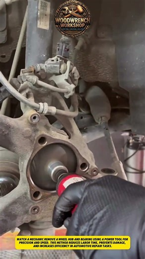 Wheel Hub & Bearing Removal Made Easy | Fast Auto Repair Technique