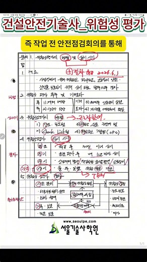 Methods and Timing of Risk Assessment for Construction Safety Professional Engineers_Seoul Profes...