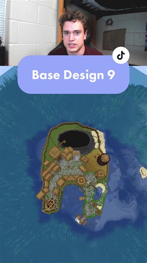 9 | Island Fort | Difficulty: Hard #minecraft #minecraftbuilding #minecrafter #minecrafttutorial #fyp