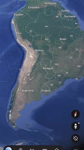 Mapa mundi estranho: rostos e formas ocultas no Google Maps