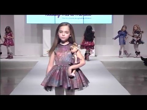 KIDDY MINI MODEL introducing Fall-Winter 2016 collection at FIMI Madrid
