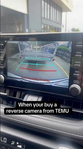 Buying a reverse Camera from TEMU