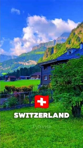 Switzerland’s Most Beautiful Places | Relaxing Travel Video #shorts
