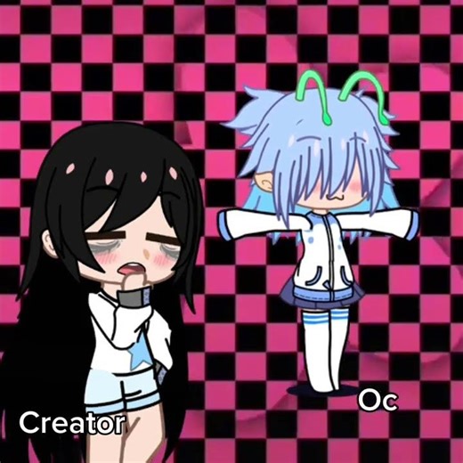 My Oc is a alien #gacha #edit #oc