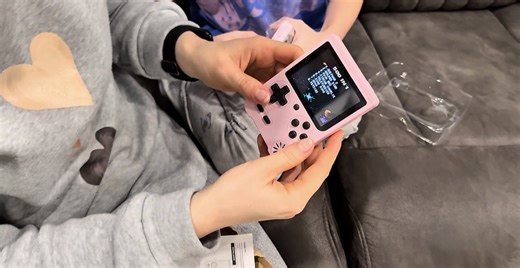Watch Retro Handheld Game Player, 500 Built-In Games on Amazon Live