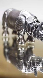 14K views · 267 reactions | The Fabergé Museum houses an extraordinary mechanical rhinoceros . It is a real automaton, created by the company's craftsmen between 1903 and 1914. The rhinoceros is small: 3.7 cm high and 7.3 cm long. It is made of blackened silver. The toy is wound with a key, small wheels are mounted at the base of the legs and, when it walks, the rhinoceros shakes its head and wags its tail. | OPEN YOUR EYES 2 | Facebook