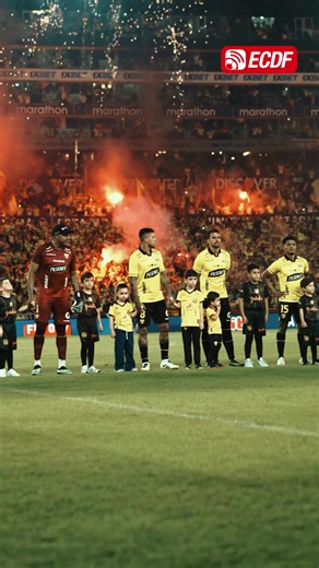 LA GRAN FIESTA AMARILLA CONTINÚA POR ECDF, AHORA EN QUITO ⭐️🥳 Barcelona SC lleva todo su show, su presentación y su gente para enfrentar a SD AUCAS en la capital, el 13 de febrero. 🏟️☑️ 📺 Contrata ahora en ECDF.COM