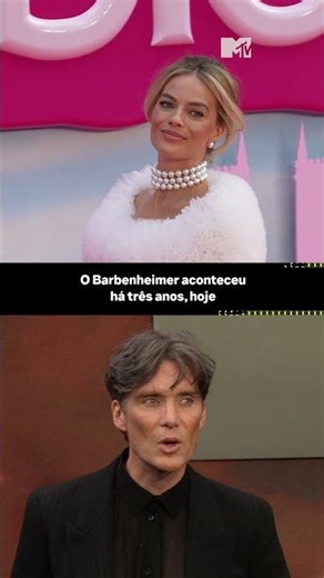 O Barbenheimer aconteceu há três anos hoje | #MTVNews