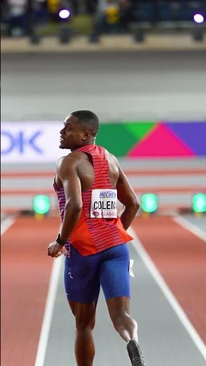 Christian Coleman is your 60m world champ ‼️ #athletics #sports #WorldIndoorChamps #usa #sprint