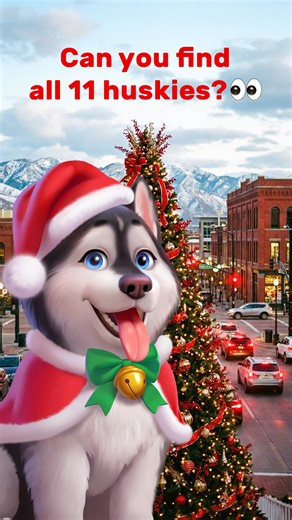 Klondike Adventures by Vizor on Instagram: "How many huskies can you spot? 🐶🎄 Tell us in the comments 💬"