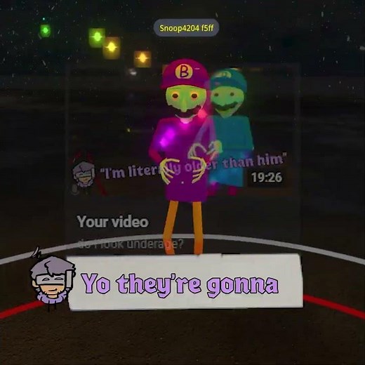The VRchat visitor experience