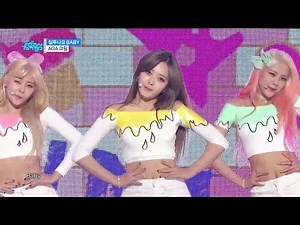 【TVPP】AOA Cream – I'm Jelly BABY, AOA크림 - 질투나요 BABY @ Show! Music Core Live