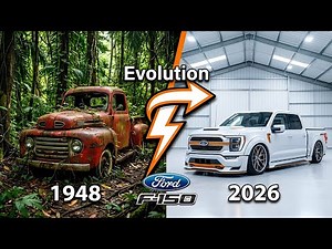 History of America's Best-Selling Truck: Ford F-150 Evolution (Every Generation) #fordf150