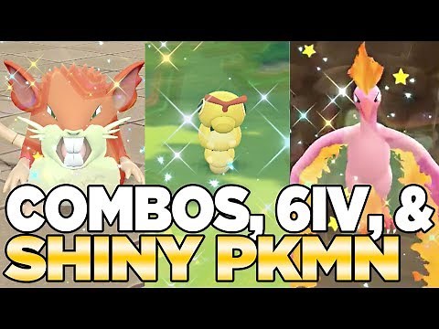 Updated Shiny Combo Odds in Pokemon Let's Go Pikachu & Eevee