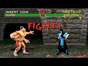 Mortal Kombat 1 arcade Sub Zero 60 FPS Gameplay Playthrough