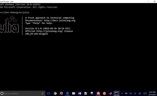 Install Julia on Windows and Linux with Jupyter Notebook