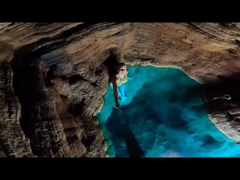 Freediving Fossil Springs in Strawberry Arizona ! 💙 (Water with voiceover)