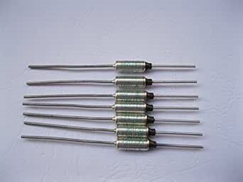 Amazon.com: 6 unids TF 121 Celsius Circuito Corte Microtemp Fusible Térmico 249.8 °F TF Corte 250V 10A : Herramientas y Mejoras del Hogar