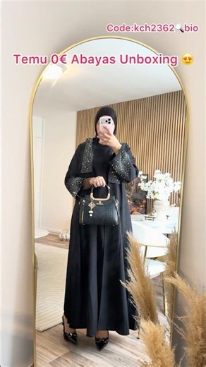 Eid abayas temu #explore