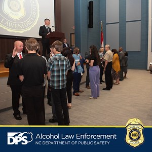 On Thursday, Nov. 7, the NC DPS Alcohol Law Enforcement Division proudly welcomed new agents at a graduation ceremony held for the 42nd Session of the ALE Special Agent Academy. Congratulations to all the graduates! #WeAreNCDPS For more photos visit https://flic.kr/s/aHBqjBsrYn. | North Carolina Department of Public Safety