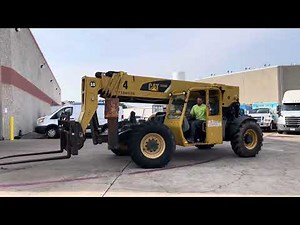 2010 CAT TL1055 CAT Telehandler Operations Video