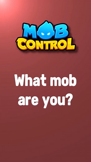 13 reactions · 5 comments | a mob for every mood, which one are you taking to battle today? #MobControl | Mob Control | Facebook