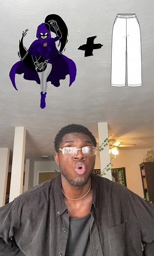 Costume Sew Inspired by Teen Titans' Raven