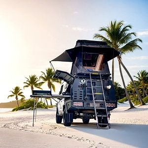 [Hot Item] Heavy-Duty Aluminum Ute Tray Canopy Featuring an Outdoor Camping Tent