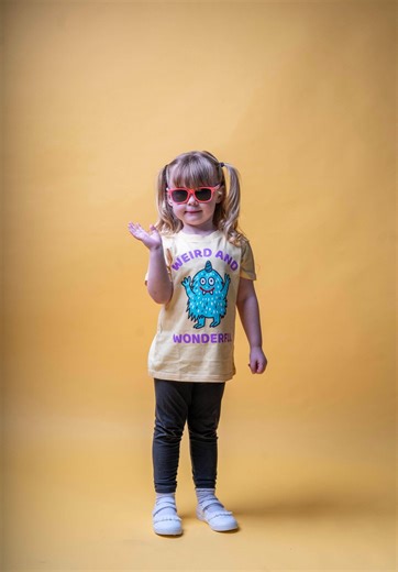 Weird & Wonderful Kids T-shirt | Positive Affirmation Tee | Inclusive Kids Clothing - Etsy