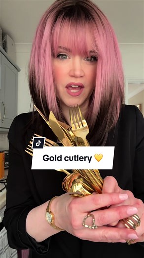 Affordable Gold Cutlery Set Under £7.50!