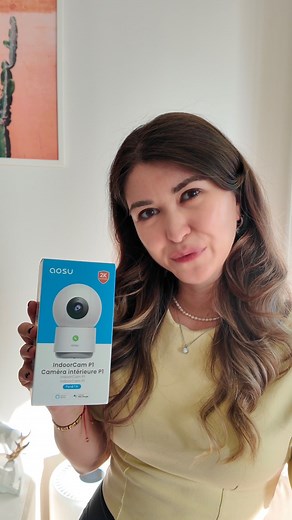 @itssomiamii on Instagram: "Stay protected and connected with the @aosuofficial Indoor Camera P1! ✔️True 2K Clarity: Capture every detail with stunning resolution ✔️Complete 360° View: Enjoy full-room coverage with pan and tilt capabilities. ✔️Hassle-Free Connection: Set up effortlessly and stay connected. ✔️One-Touch Calls: Communicate instantly with loved ones. ✔️Smart Motion Tracking: Follow movements automatically for enhanced security. ✔️Infrared Night Vision: See clearly, even in complete 
