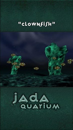 JadaQuarium - "Clownfish" #aquarium #blender #animation #loop #ambientmusic