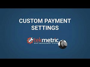 Custom Payment Settings