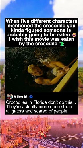Crocodile Attack Scene | ROAD HOUSE (2024) Jake Gyllenhaal