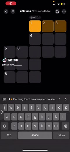 Daily crossword puzzle