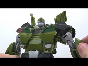Video Review of the Transformers Prime (RiD) Voyager Class: Bulkhead