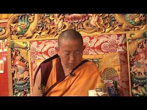 Dolpo Tulku Rinpoche - Meaning of Dharma, how to practice it and its result (Tibetan - Chinese)