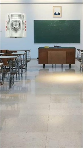 College Parking Garage Voice Evac Fire Alarm Simulation But In A Classroom Academic Setting