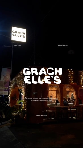 The kind of place you don’t gate keep. Merry Christmas to all 🌲✨ Holiday Schedule: Dec 24 : 10 am - 8 pm Dec 25 : Closed Dec 26-30 : 1 pm - 12 mn Dec 31 : 10 am - 8 pm Jan 1 : Closed 📍San Manuel Highway, Cor. Pablico Rd 1, Puerto Princesa, Grachelle’s Cave Cafe on maps | Grachelle's