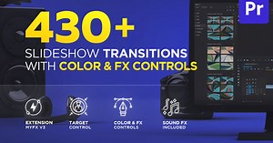 Dynamic Seamless Video Transitions Pack for Premiere Pro